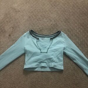 Urban Outfitters Out From Under Go For Gold Seamless Long  Sleeve Top